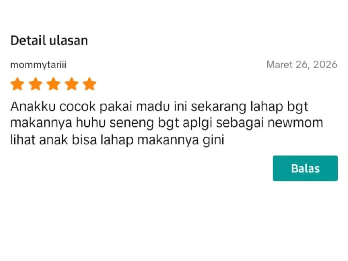 Testimoni pelanggan TinyHoney 2